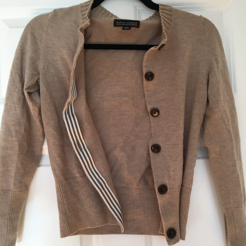 Banana Republic Merino Wool Cardigan